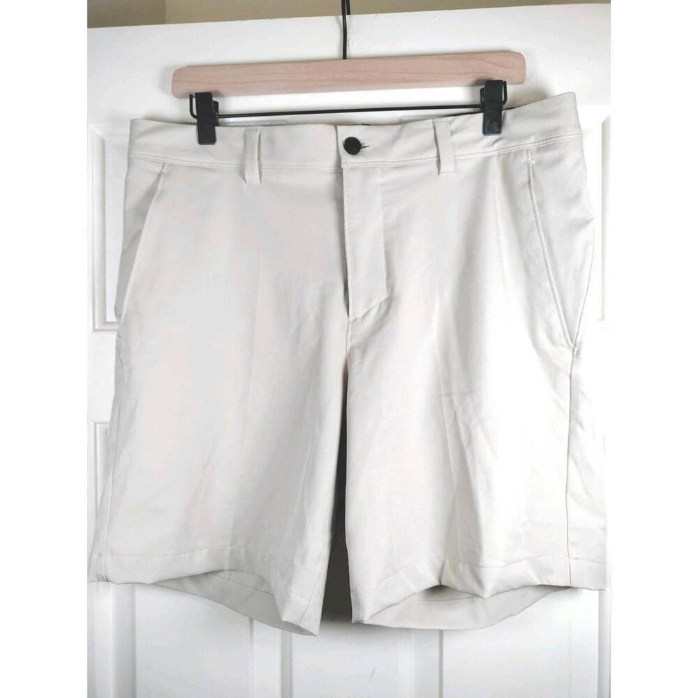 VRST Fairway 8” Golf Shorts Mens Size 34(Measure36)Silver Shadow Polyester Strch